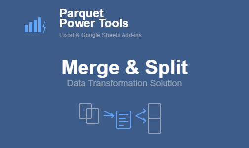 Parquet Merge & Split